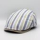 The "Summer Stripe" Flat Cap by Hologramme Paris