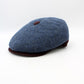 The "First Class Indigo" Newsboy Cap by Hologramme Paris