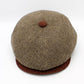 The "First Class Beige" Newsboy Cap by Hologramme Paris