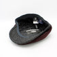 The "First Class Burgundy" Newsboy Cap by Hologramme Paris