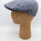 The Freshly Textured Blue Flat Cap by Hologramme Paris