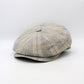 The "Summer Sand Shelby" Italian Newsboy Cap by Hologramme Paris