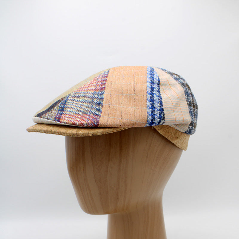 The Cork All Around Patchwork Cap by Hologramme Paris