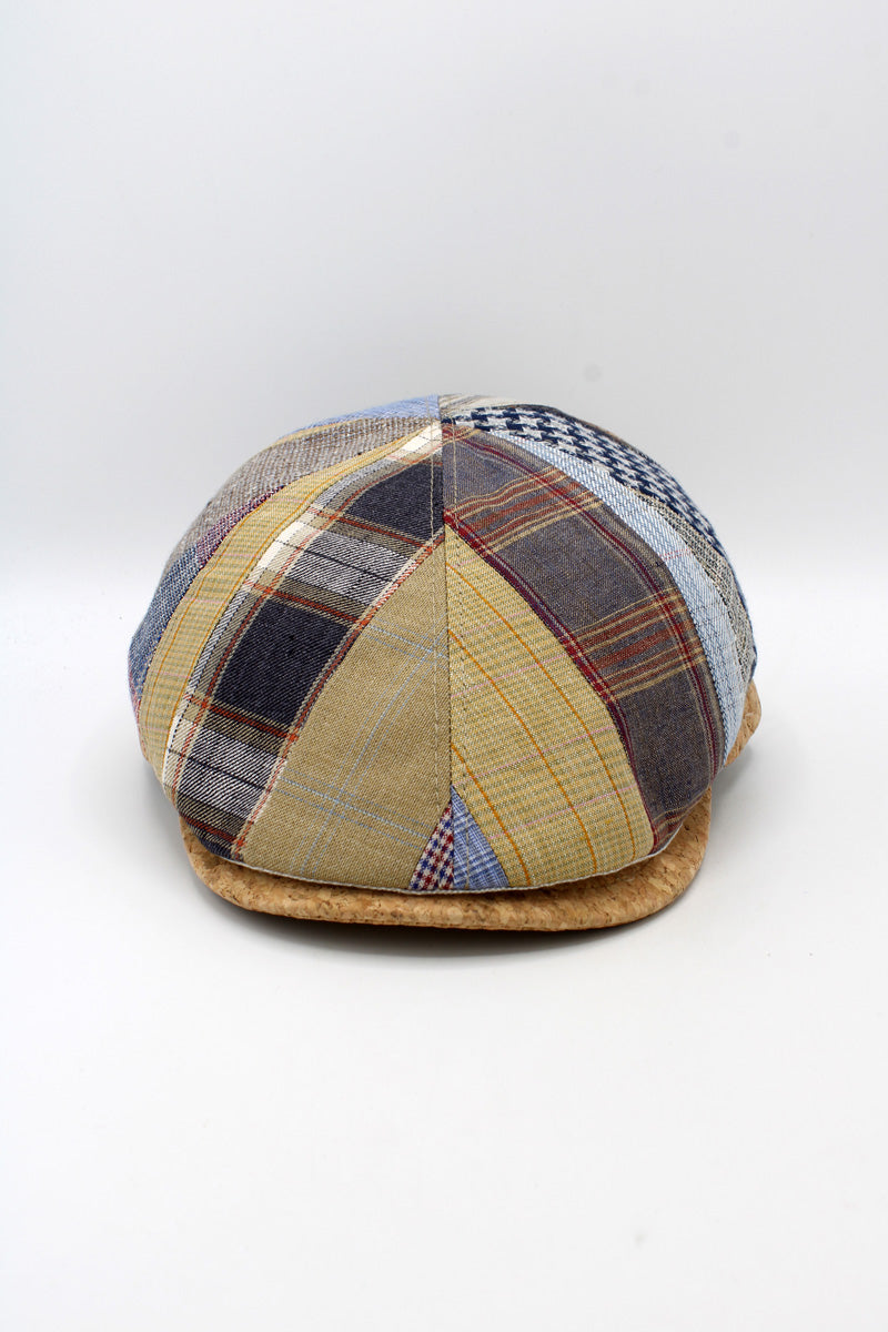 The Cork All Around Patchwork Cap by Hologramme Paris