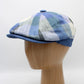 The "Casual Blue Shelby" Italian Linen Cap by Hologramme Paris