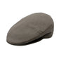 The "Chocolate Brown" Summer Flat Cap by Hologramme Paris