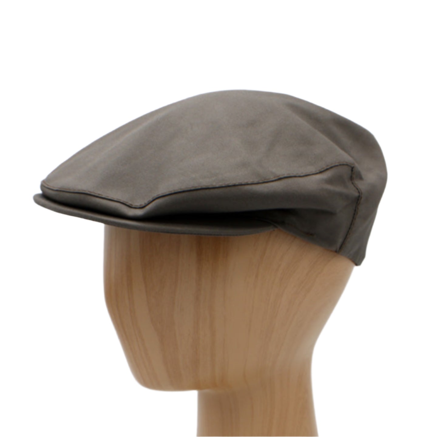 The "Chocolate Brown" Summer Flat Cap by Hologramme Paris