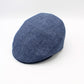 The "Colors" - Blue Italian Flat Cap by Hologramme Paris