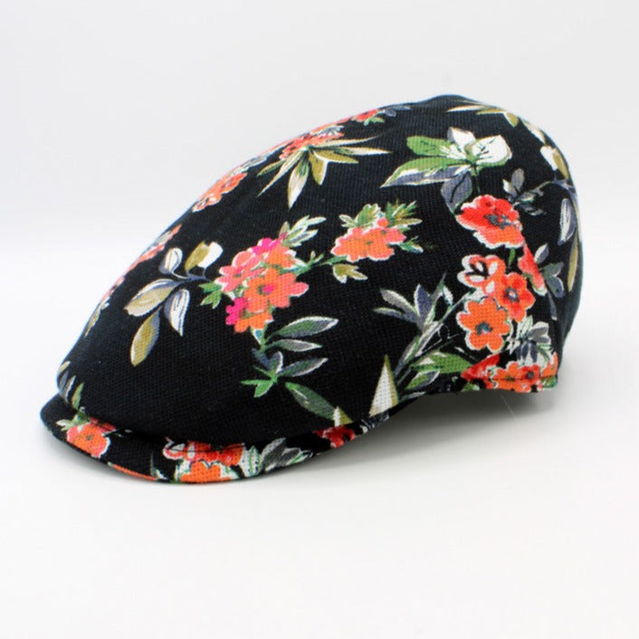 The Hawaiian Night Flat Cap by Hologramme Paris