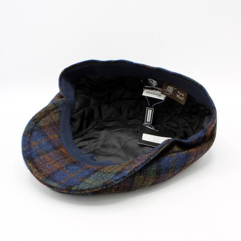 The "Dark Tartan" Newsboy Cap by Hologramme Paris