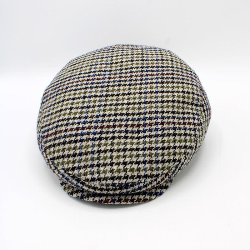 The "Winter Houndstooth" Flat Cap by Hologramme Paris - HOLIDAY SPECIAL