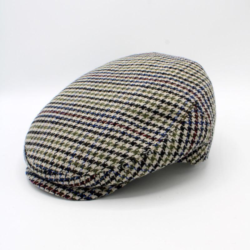 The "Winter Houndstooth" Flat Cap by Hologramme Paris - HOLIDAY SPECIAL