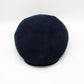 The "Cash" - Deep Blue Cashmere and Wool Flat Cap by Hologramme Paris