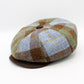 The "MacLeod Tartan" - Harris Tweed Newsboy Cap by Hologramme Paris