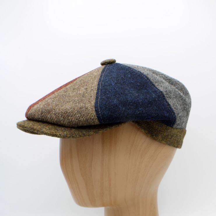 The "First Class Pinwheel" Newsboy Cap by Hologramme Paris