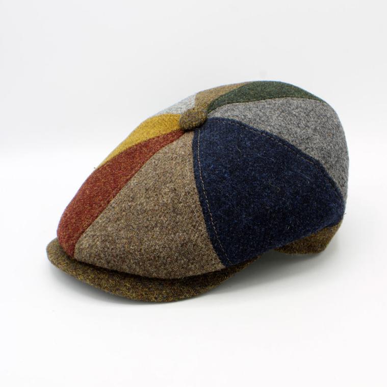 The "First Class Pinwheel" Newsboy Cap by Hologramme Paris