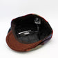 The "Bright Patch" - Reds and Blues Wool Pub Cap by Hologramme Paris