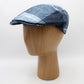 The "Big Plaid - Blues” Flat Cap by Hologramme Paris