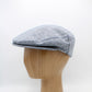 CAP OF THE WEEK: The Navy Blue Summer Herringbone Flat Cap by Hologramme Paris