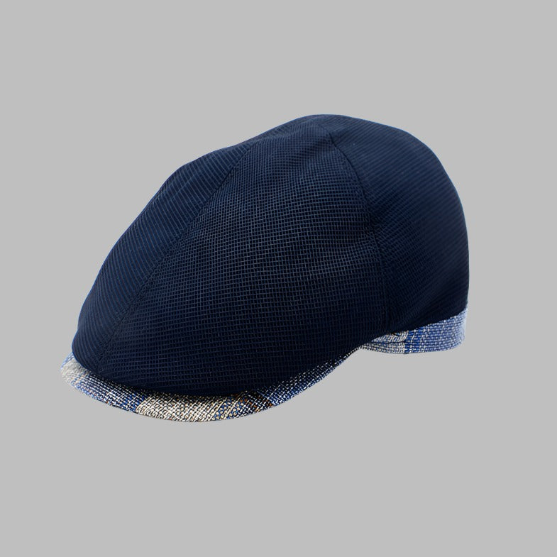 The Cool Wind Itailian Flat Cap by Hologramme Paris (3 Colors)