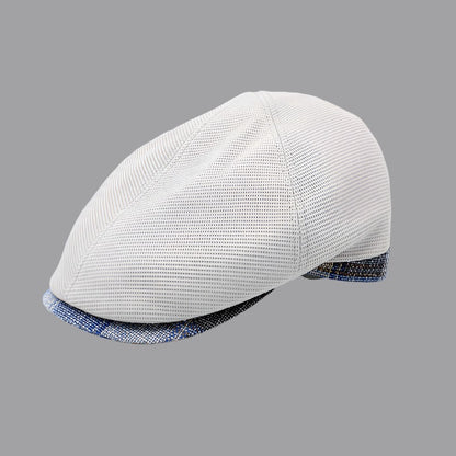 The Cool Wind Itailian Flat Cap by Hologramme Paris (3 Colors)