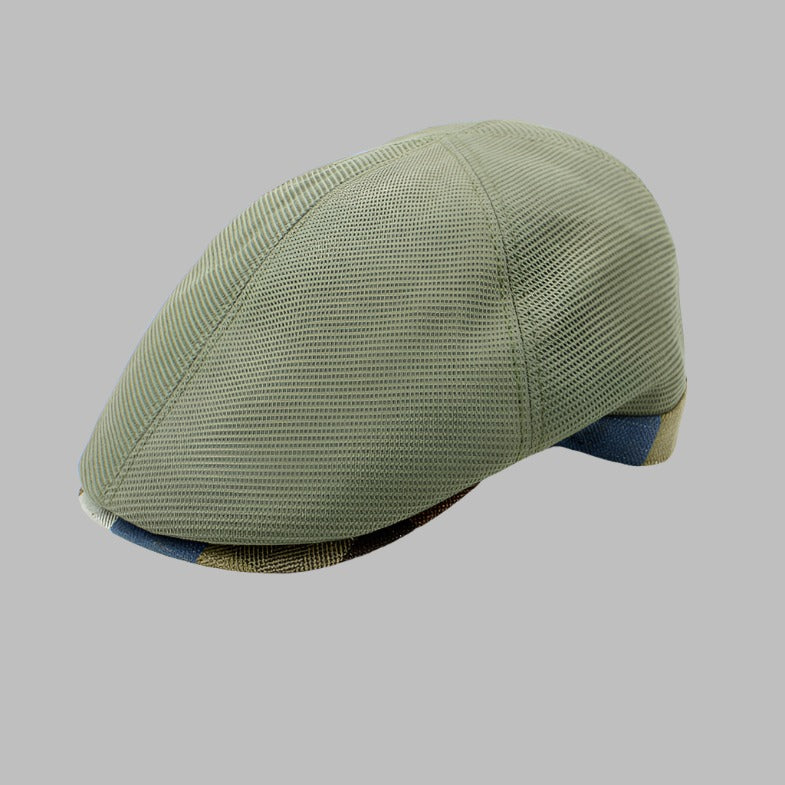 The Cool Wind Itailian Flat Cap by Hologramme Paris (3 Colors)