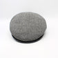 The Classic Gray Herringbone Wool Flat Cap by Hologramme Paris