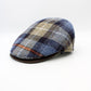 The "Beige Tartan" - Harris Tweed Flat Cap by Hologramme Paris