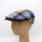 The "Beige Tartan" - Harris Tweed Flat Cap by Hologramme Paris