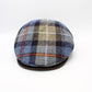 The "Beige Tartan" - Harris Tweed Flat Cap by Hologramme Paris