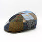 The "Harris Tweed Patchwork" - Newsboy Cap by Hologramme Paris