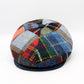 The "Tartan Patchwork" - Scottish Harris Tweed Newsboy Cap by Hologramme Paris