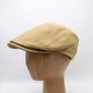The "Endure" - Camel Brown Flat Cap by Hologramme Paris