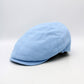 The "Contour" Light Blue Flat Cap by Hologramme Paris