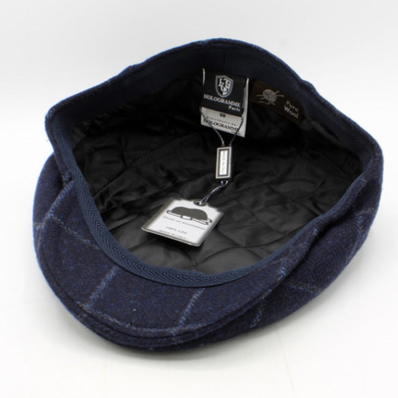 The Blueprint Flat Cap by Hologramme Paris