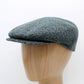 The Duke - Slate Teal Flat Cap by Hologramme Paris for FunkyBrims