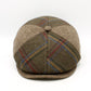 The "Tartan Patch: Summit" Newsboy Cap by Hologramme Paris