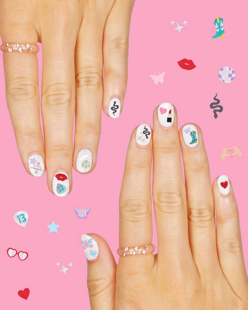 Swifties Era's Nail Stickers