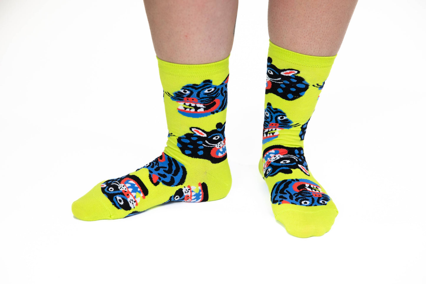 Kristina Micotti Wild Cats Women's Art Crew Socks