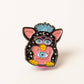 Evil Eye Furby Enamel Pin