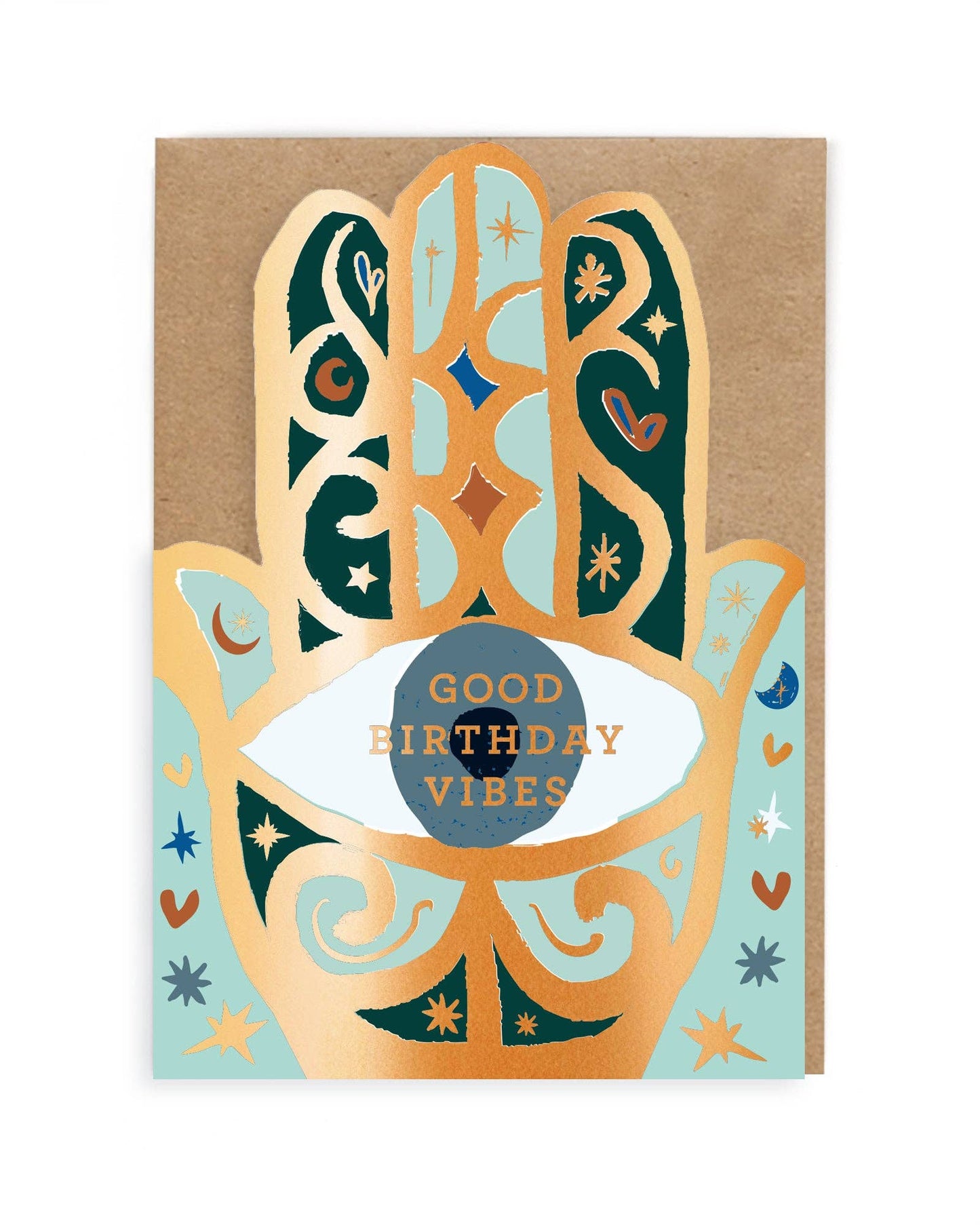 Good Birthday Vibes Greeting Card