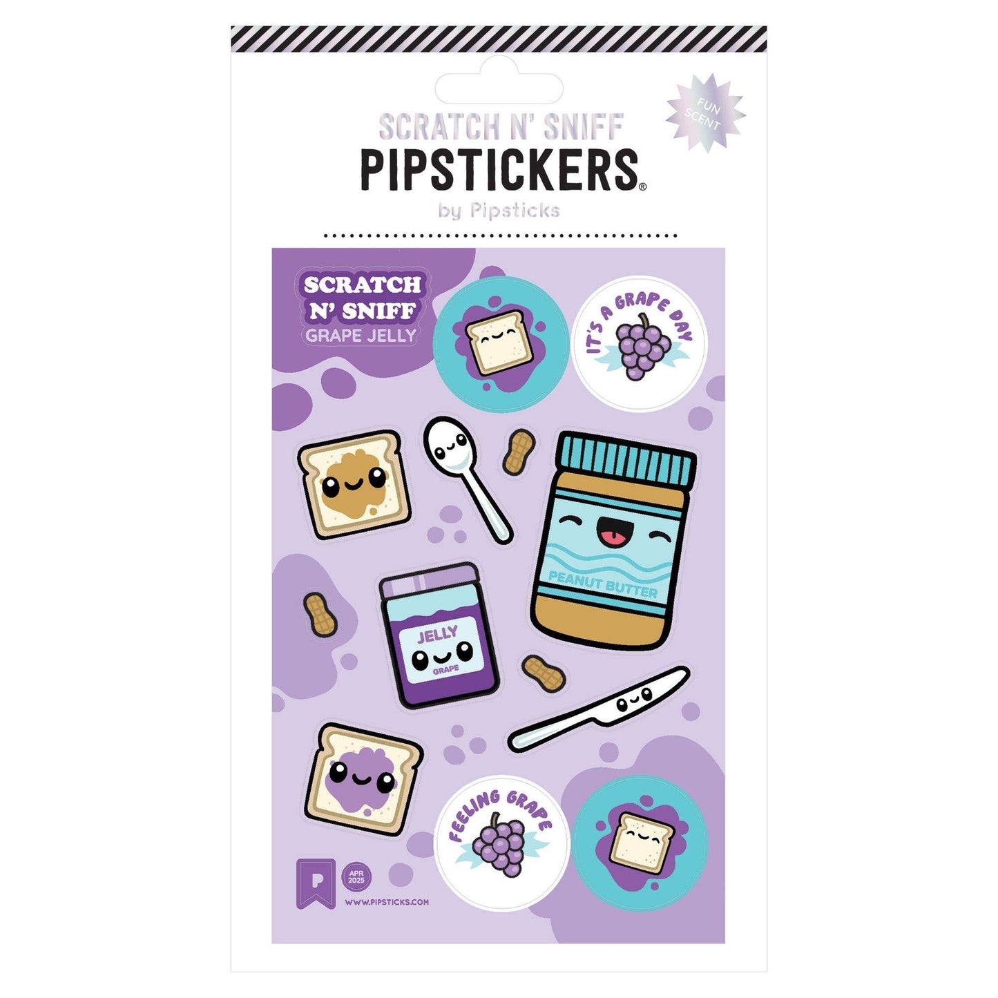 Grape Day Scratch n Sniff Stickers