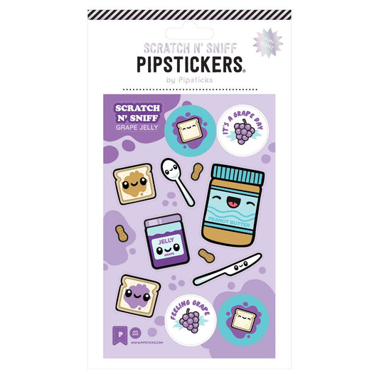 Grape Day Scratch n Sniff Stickers