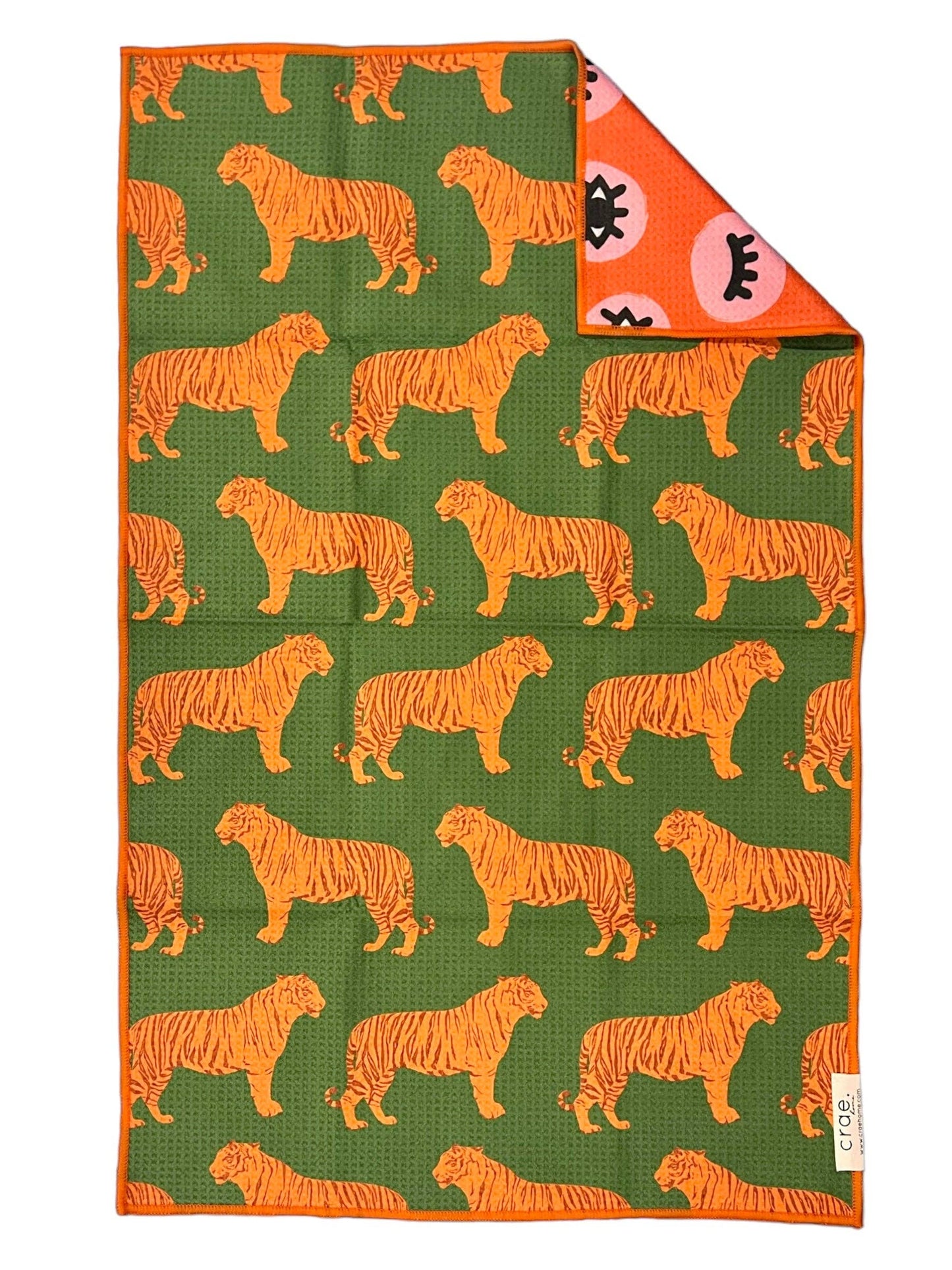 Eye of the Tiger Reversible Hand Towel