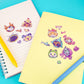 Cosplay Cats Vinyl Sticker Sheet