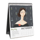 Ladies of Literature 2025 Desk Calendar