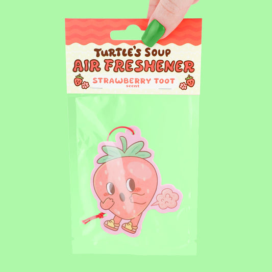 Strawberry Toot Scented Car Air Freshener