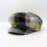 Women's Summer Plaid Caps by Hologramme Paris