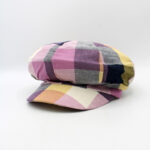 Women's Summer Plaid Caps by Hologramme Paris