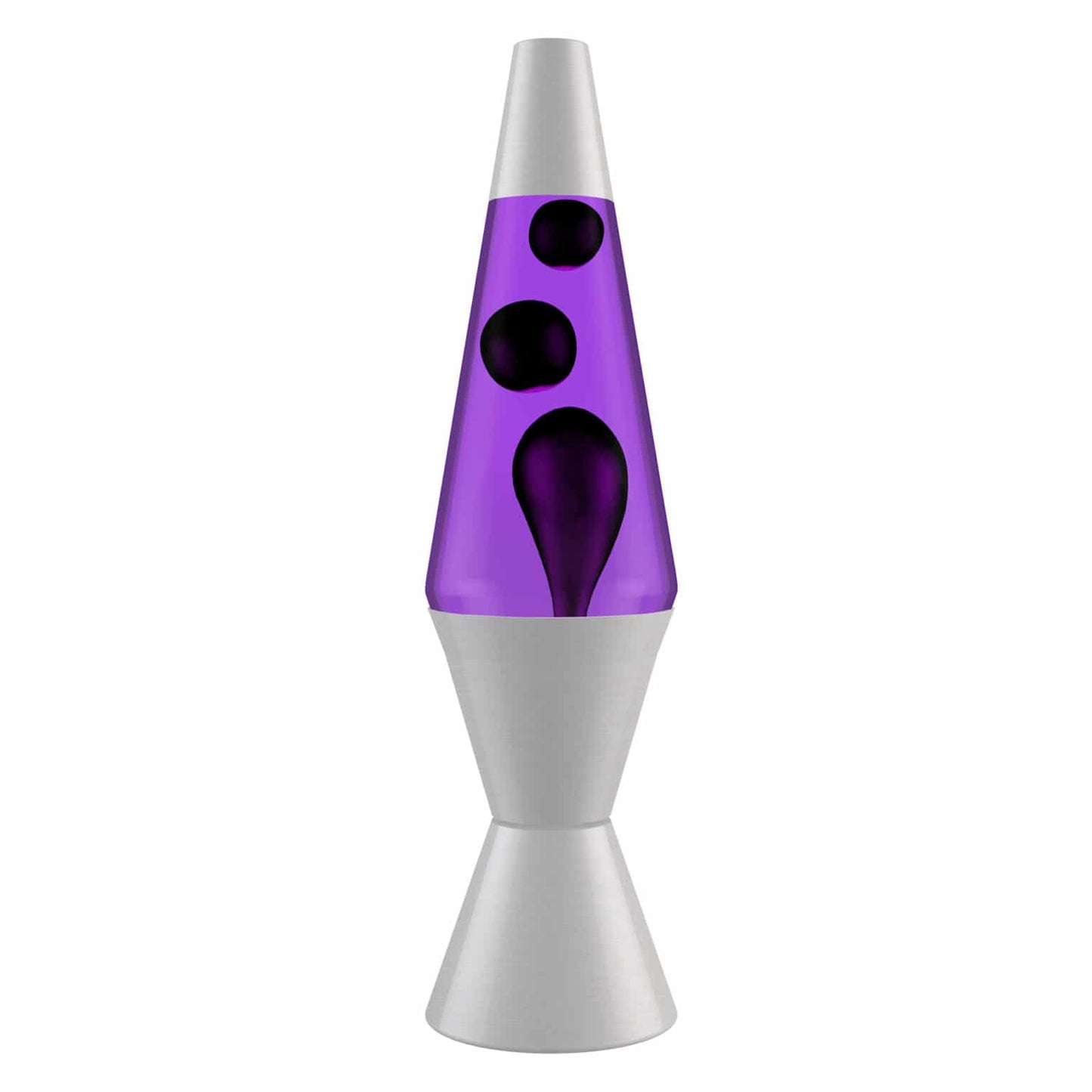 14.5" Purple & Black Lava Lamp